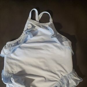 Kids Light Blue One Piece Swimsuit